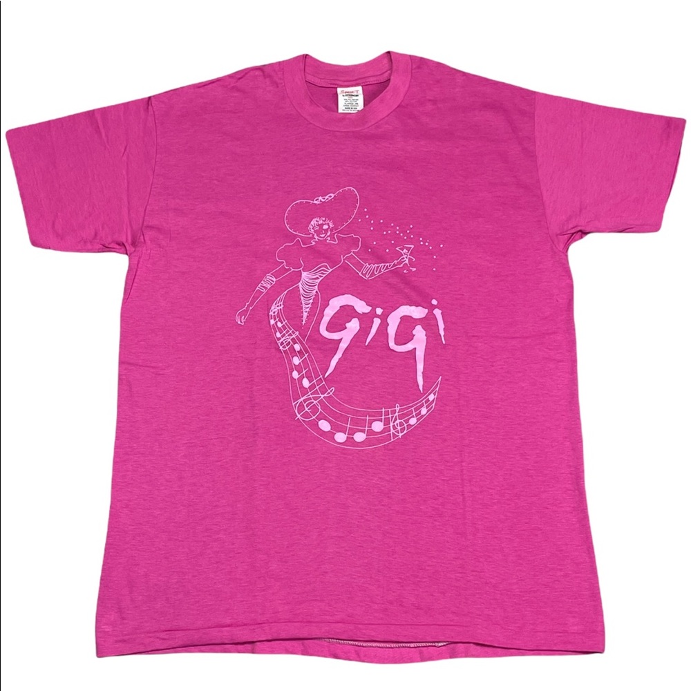 RARE Vintage 80s GIGI Movie T-Shirt NEW Rom-Com 1958 Musical Tee sz Men’s XL